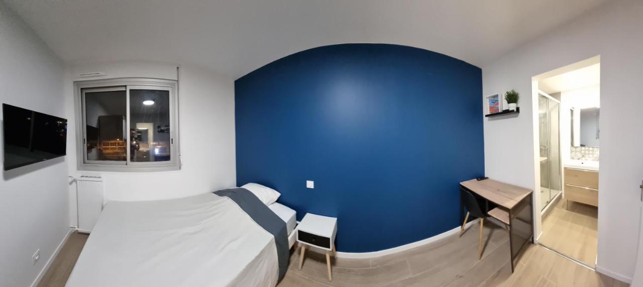 Chambres Avec Douche Privative Dans Appartement Partage - Metro - Wifi Toulouse Extérieur photo
